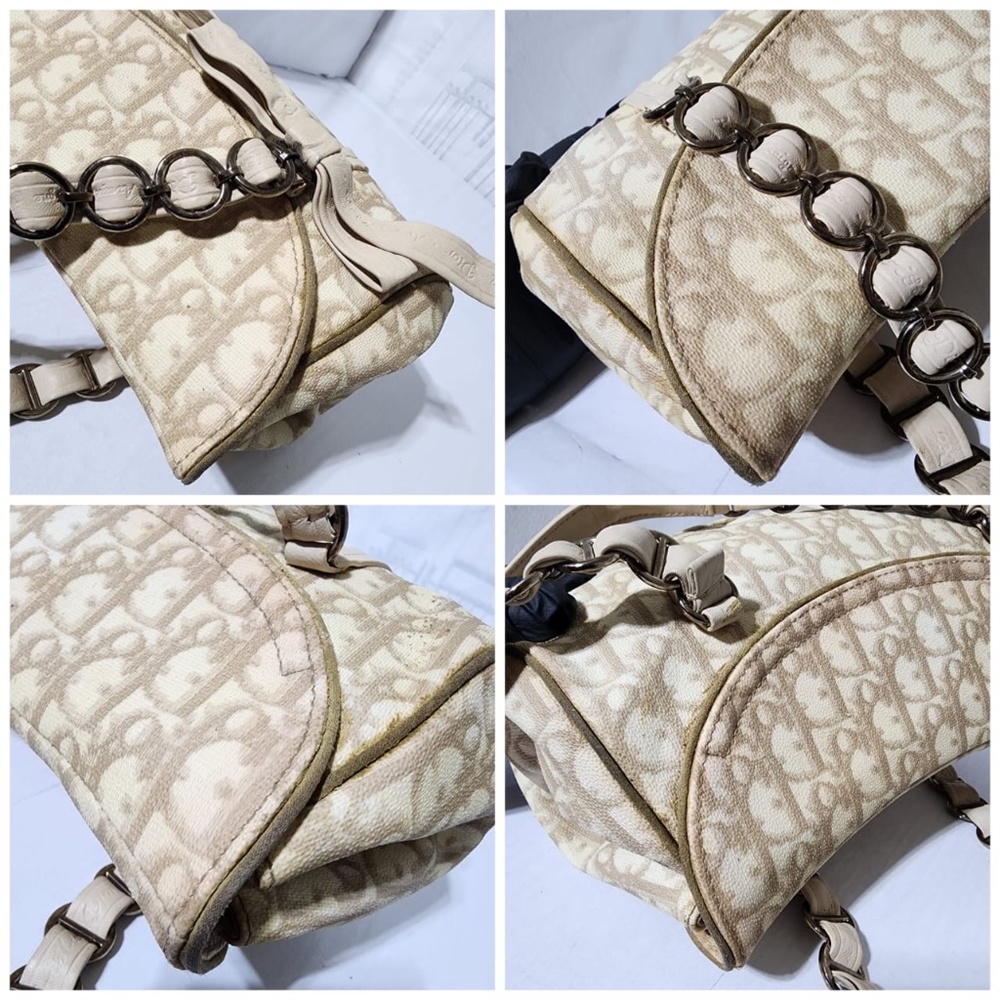 Authentic Christian Dior Diorissimo Romantique Bag Beige/Cream - Picture 13 of 16